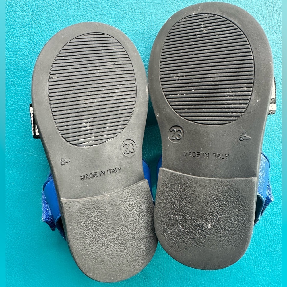 Versace Blue and black  Kids Sandals - Picture 5 of 7